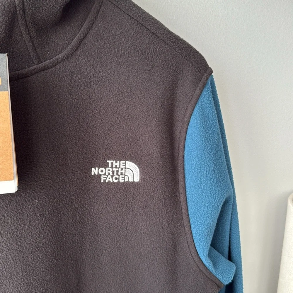 ⭐️ NWT The North Face‎ Glacier Fleece Pullover Jacket in Midnight Petrol